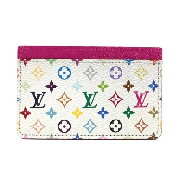 LOUIS VUITTON M13403 Takashi Murakami Porte Cult-Simple Card Holder Case Unused - Picture 11 of 11
